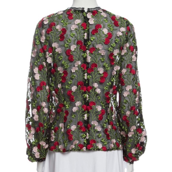 Alexis Floral Embroidered Blouse - Picture 3 of 4